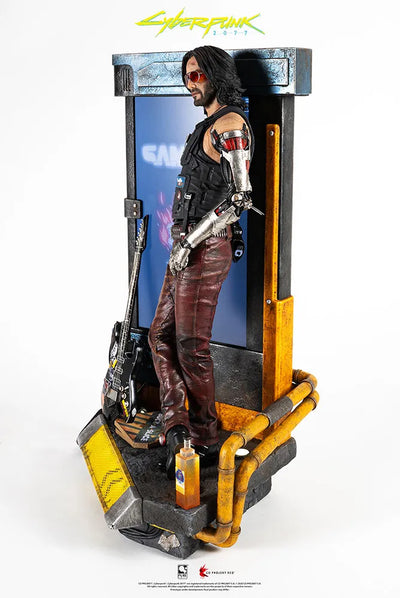 Johnny Silverhand - LIMITED EDITION: 2077 (Exclusive) – PureArts – ActionFigure Brasil — close