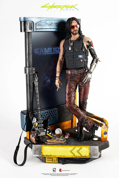 Johnny Silverhand - LIMITED EDITION: 2077 (Exclusive) – PureArts – ActionFigure Brasil — embalagem