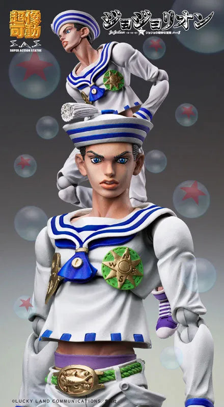 Jojo no Kimyou na Bouken - Jojolion - Higashikata Josuke Jojolion - Super Action Statue #53 - 2022 Re-release (Medicos Entertainment)ㅤ – Medicos Entertainment – ActionFigureBrasil