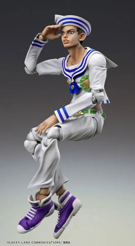 Jojo no Kimyou na Bouken - Jojolion - Higashikata Josuke Jojolion - Super Action Statue #53 - 2022 Re-release (Medicos Entertainment)ㅤ – Medicos Entertainment – ActionFigureBrasil