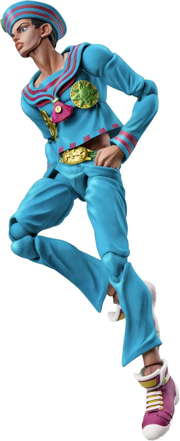 Jojo no Kimyou na Bouken - Jojolion - Higashikata Josuke (Jojolion) - Super Action Statue - Second (Medicos Entertainment)ㅤ – Medicos Entertainment – ActionFigureBrasil