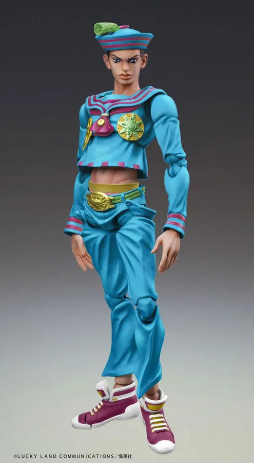 Jojo no Kimyou na Bouken - Jojolion - Higashikata Josuke (Jojolion) - Super Action Statue - Second (Medicos Entertainment)ㅤ – Medicos Entertainment – ActionFigureBrasil