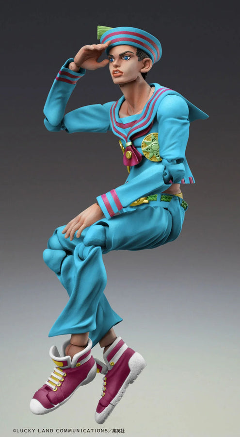 Jojo no Kimyou na Bouken - Jojolion - Higashikata Josuke (Jojolion) - Super Action Statue - Second (Medicos Entertainment)ㅤ – Medicos Entertainment – ActionFigureBrasil