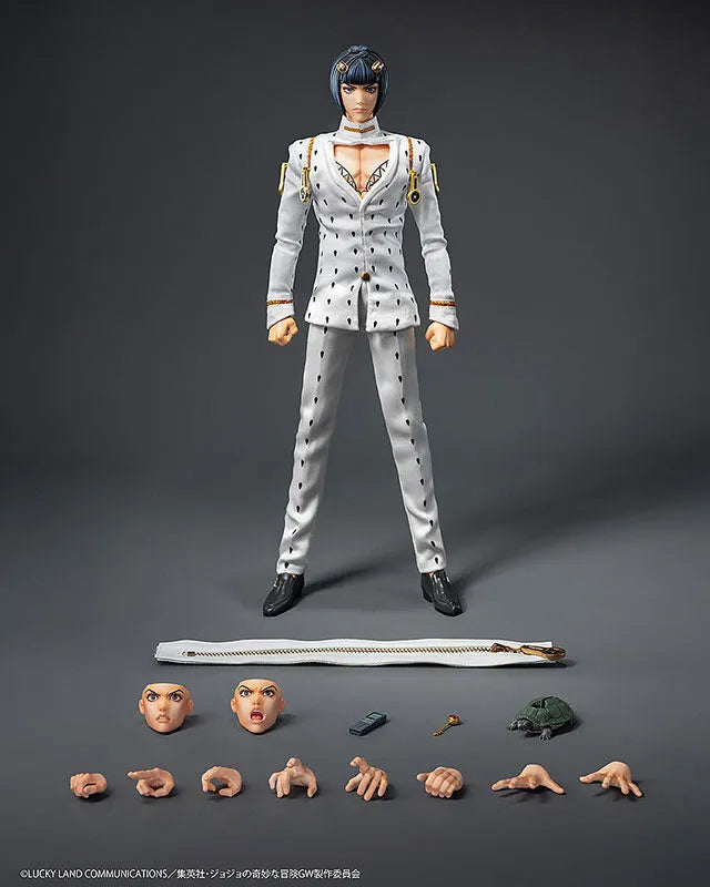 Jojo no Kimyou na Bouken - Ougon no Kaze - Bruno Bucciarati - Coco Jumbo - FigZero - 1/6 (ThreeZero)ㅤ – ThreeZero – ActionFigureBrasil