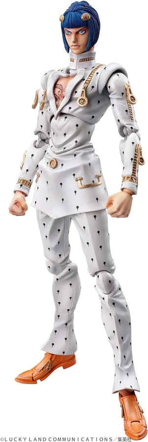 Jojo no Kimyou na Bouken - Ougon no Kaze - Bruno Bucciarati - Mario Zucchero - Super Action Statue #33 - 2024 Re-release (Medicos Entertainment)ㅤ – Medicos Entertainment – ActionFigureBrasil