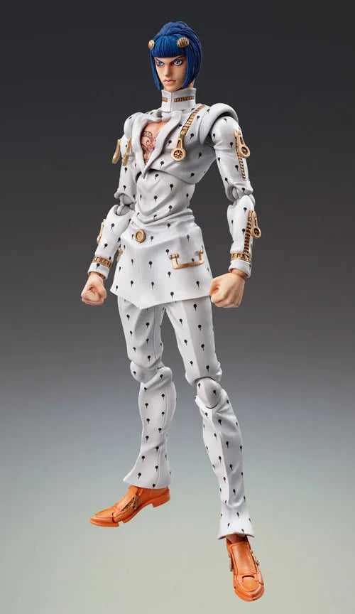 Jojo no Kimyou na Bouken - Ougon no Kaze - Bruno Bucciarati - Mario Zucchero - Super Action Statue #33 - 2024 Re-release (Medicos Entertainment)ㅤ – Medicos Entertainment – ActionFigureBrasil