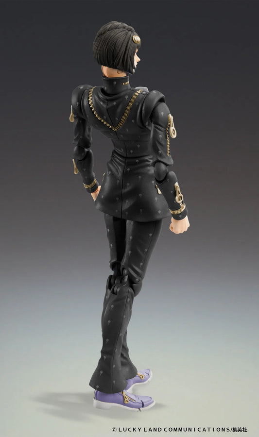 Jojo no Kimyou na Bouken - Ougon no Kaze - Bruno Bucciarati - Mario Zucchero - Super Action Statue - Ver.Black (Medicos Entertainment)ㅤ – Medicos Entertainment – ActionFigureBrasil