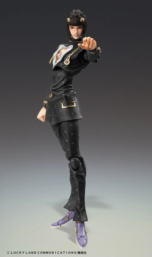 Jojo no Kimyou na Bouken - Ougon no Kaze - Bruno Bucciarati - Mario Zucchero - Super Action Statue - Ver.Black (Medicos Entertainment)ㅤ – Medicos Entertainment – ActionFigureBrasil