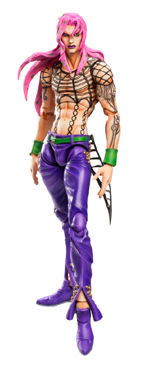Jojo no Kimyou na Bouken - Ougon no Kaze - Diavolo - Super Action Statue #63 - 2022 Re-release (Medicos Entertainment)ㅤ – Medicos Entertainment – ActionFigureBrasil