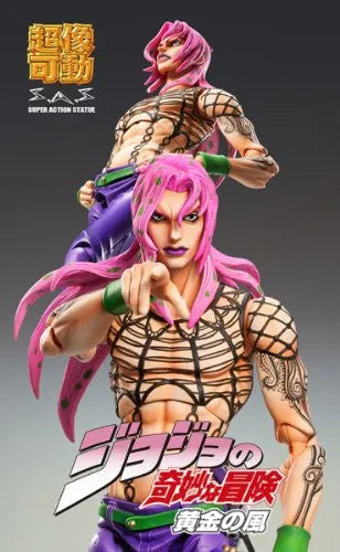 Jojo no Kimyou na Bouken - Ougon no Kaze - Diavolo - Super Action Statue (Medicos Entertainment)ㅤ – Medicos Entertainment – ActionFigureBrasil