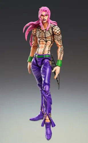 Jojo no Kimyou na Bouken - Ougon no Kaze - Diavolo - Super Action Statue (Medicos Entertainment)ㅤ – Medicos Entertainment – ActionFigureBrasil — acessórios