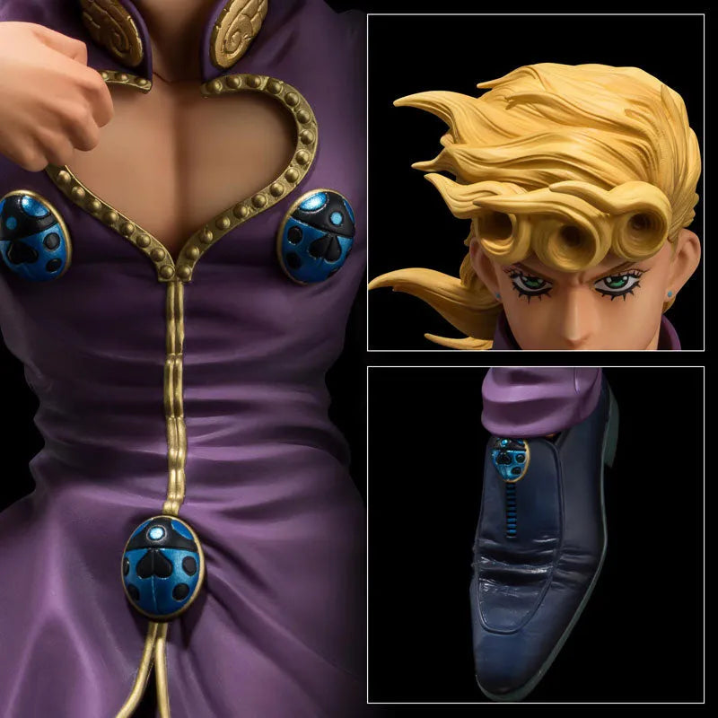 Jojo no Kimyou na Bouken - Ougon no Kaze - Giorno Giovanna - Figure Museum - 1/8 (Sentinel)ㅤ – Sentinel – ActionFigureBrasil