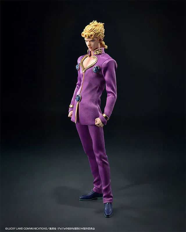 Jojo no Kimyou na Bouken - Ougon no Kaze - Giorno Giovanna - FigZero - 1/6 (ThreeZero)ㅤ – ThreeZero – ActionFigureBrasil