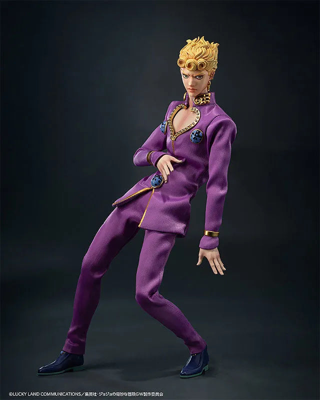 Jojo no Kimyou na Bouken - Ougon no Kaze - Giorno Giovanna - FigZero - 1/6 (ThreeZero)ㅤ – ThreeZero – ActionFigureBrasil
