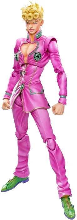 Jojo no Kimyou na Bouken - Ougon no Kaze - Giorno Giovanna - Super Action Statue #39 - 2024 Re-release (Medicos Entertainment)ㅤ – Medicos Entertainment – ActionFigureBrasil