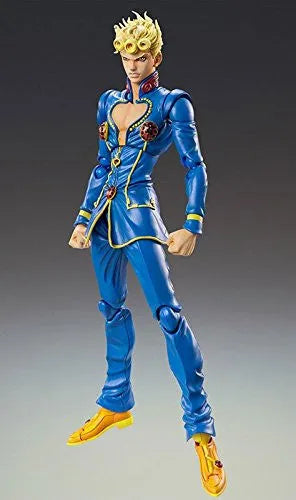 Jojo no Kimyou na Bouken - Ougon no Kaze - Giorno Giovanna - Super Action Statue #79 - Second (Medicos Entertainment)ㅤ – Medicos Entertainment – ActionFigureBrasil
