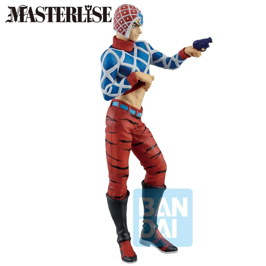 Jojo no Kimyou na Bouken - Ougon no Kaze - Guido Mista - Ichiban Kuji Jojo no Kimyou na Bouken Golden Wind (C Prize) - Masterlise (Bandai Spirits)ㅤ – Bandai Spirits – ActionFigureBrasil
