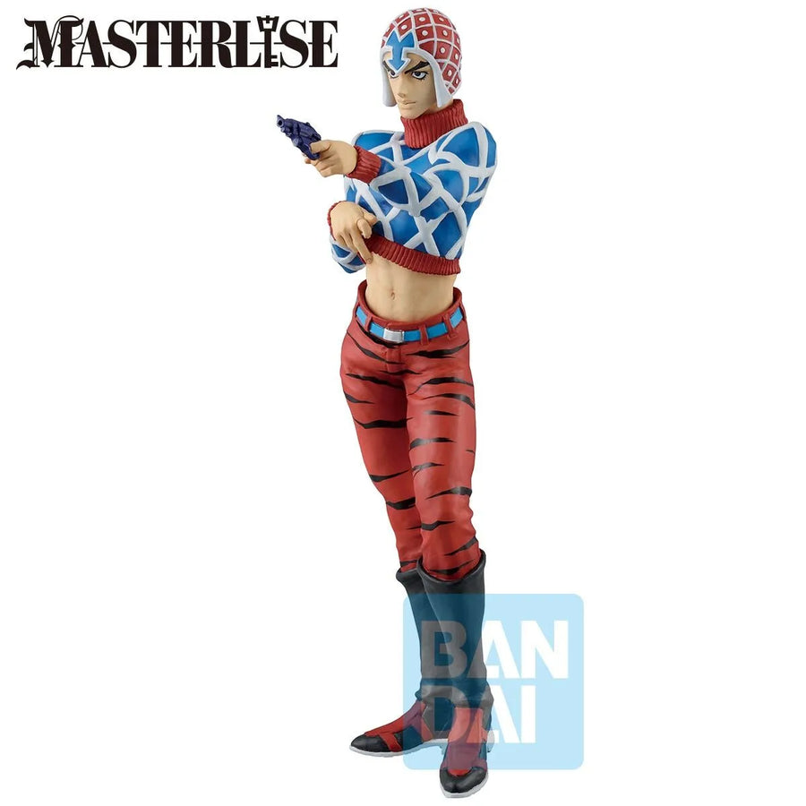 Jojo no Kimyou na Bouken - Ougon no Kaze - Guido Mista - Ichiban Kuji Jojo no Kimyou na Bouken Golden Wind (C Prize) - Masterlise (Bandai Spirits)ㅤ – Bandai Spirits – ActionFigureBrasil