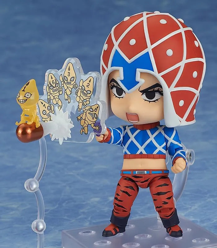 Jojo no Kimyou na Bouken - Ougon no Kaze - Guido Mista - Sex Pistols - Nendoroid #1356 - 2024 Re-release (Good Smile Company, Medicos Entertainment)ㅤ – Good Smile Company – ActionFigureBrasil