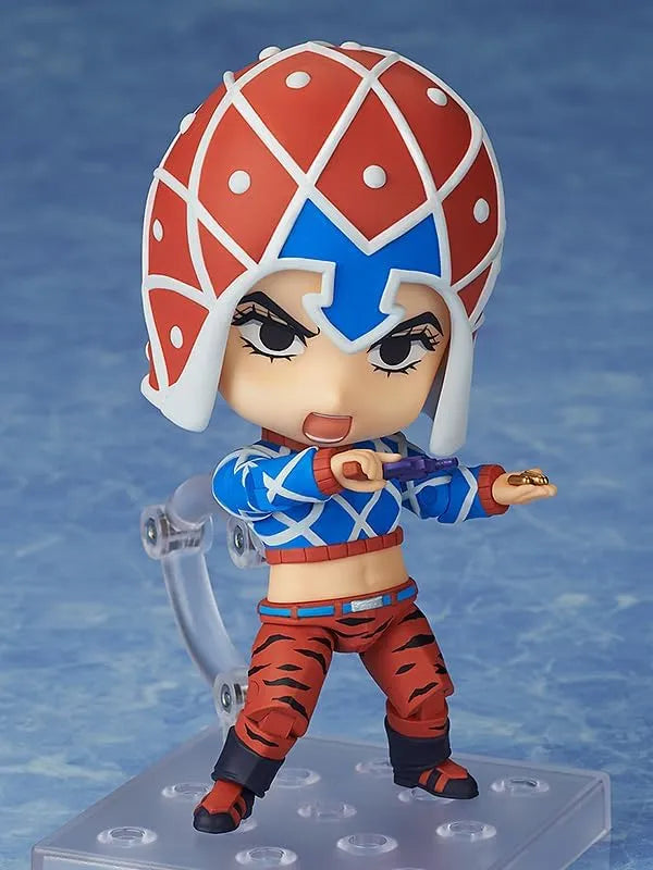 Jojo no Kimyou na Bouken - Ougon no Kaze - Guido Mista - Sex Pistols - Nendoroid #1356 - 2024 Re-release (Good Smile Company, Medicos Entertainment)ㅤ – Good Smile Company – ActionFigureBrasil
