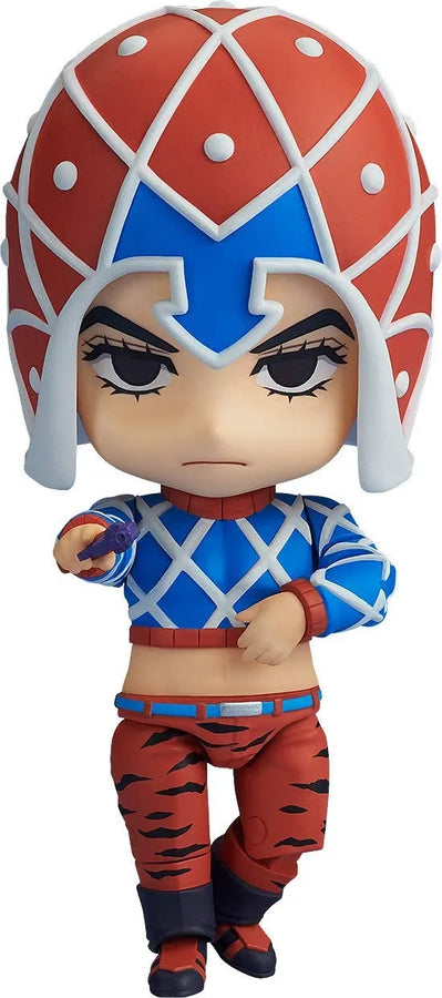 Jojo no Kimyou na Bouken - Ougon no Kaze - Guido Mista - Sex Pistols - Nendoroid #1356 (Good Smile Company)ㅤ – Good Smile Company – ActionFigureBrasil