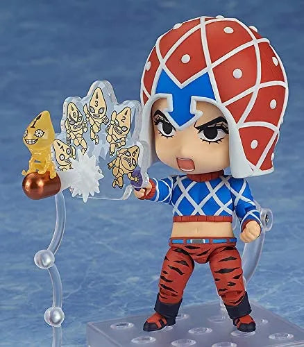 Jojo no Kimyou na Bouken - Ougon no Kaze - Guido Mista - Sex Pistols - Nendoroid #1356 (Good Smile Company)ㅤ – Good Smile Company – ActionFigureBrasil