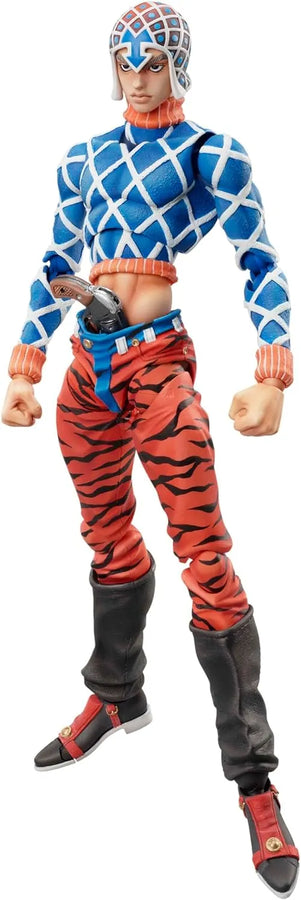 Jojo no Kimyou na Bouken - Ougon no Kaze - Guido Mista - Sex Pistols - Super Action Statue #34 - 2024 Re-release (Medicos Entertainment)ㅤ – Medicos Entertainment – ActionFigureBrasil