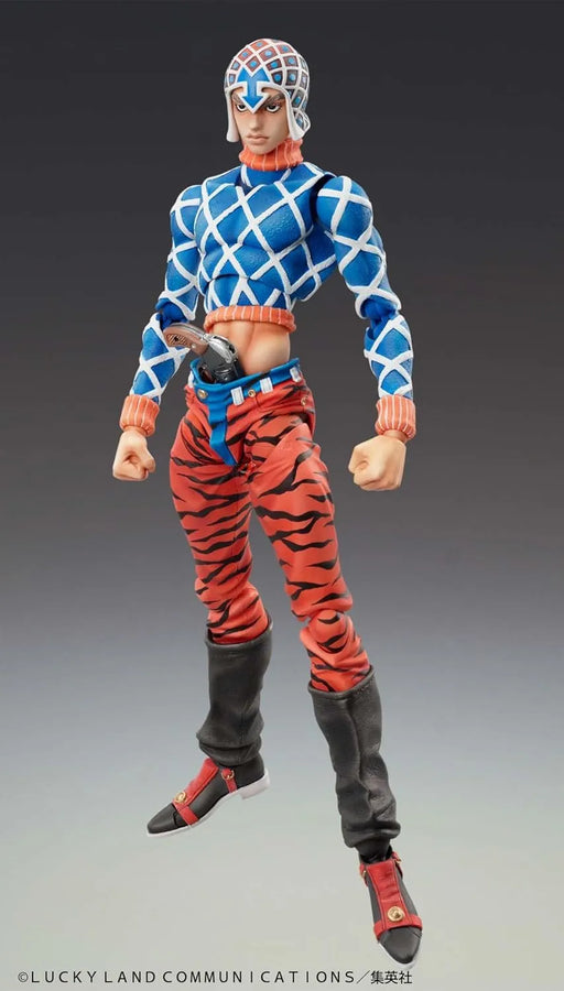 Jojo no Kimyou na Bouken - Ougon no Kaze - Guido Mista - Sex Pistols - Super Action Statue #34 - 2024 Re-release (Medicos Entertainment)ㅤ – Medicos Entertainment – ActionFigureBrasil