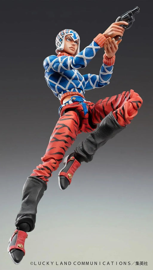 Jojo no Kimyou na Bouken - Ougon no Kaze - Guido Mista - Sex Pistols - Super Action Statue #34 - 2024 Re-release (Medicos Entertainment)ㅤ – Medicos Entertainment – ActionFigureBrasil