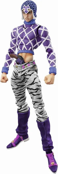 Jojo no Kimyou na Bouken - Ougon no Kaze - Guido Mista - Sex Pistols - Super Action Statue - Third (Medicos Entertainment)ㅤ – Medicos Entertainment – ActionFigureBrasil