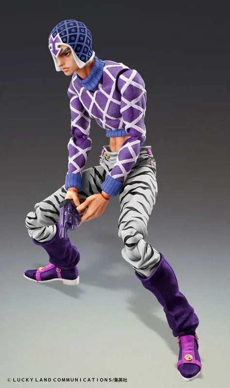 Jojo no Kimyou na Bouken - Ougon no Kaze - Guido Mista - Sex Pistols - Super Action Statue - Third (Medicos Entertainment)ㅤ – Medicos Entertainment – ActionFigureBrasil