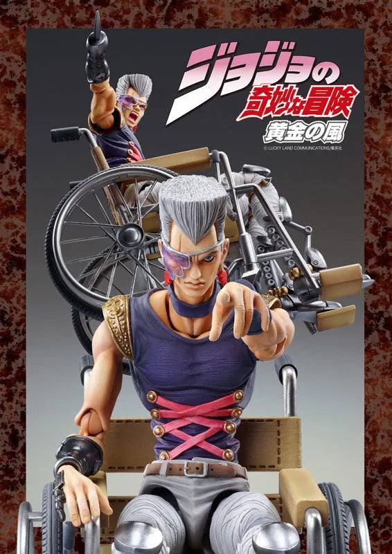 Jojo no Kimyou na Bouken - Ougon no Kaze - Jean Pierre Polnareff - Super Action Statue #41 - 2022 Re-release (Medicos Entertainment)ㅤ – Medicos Entertainment – ActionFigureBrasil