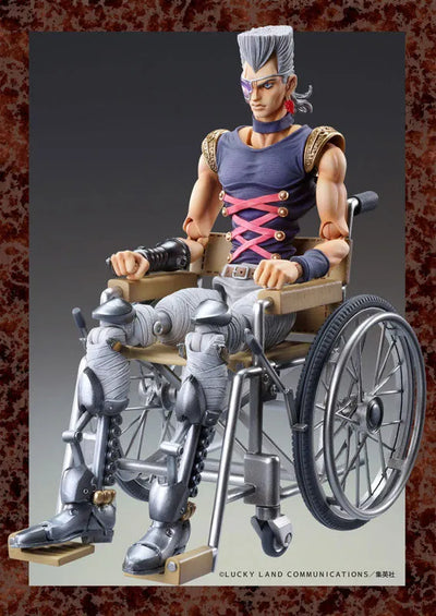 Jojo no Kimyou na Bouken - Ougon no Kaze - Jean Pierre Polnareff - Super Action Statue #41 - 2022 Re-release (Medicos Entertainment)ㅤ – Medicos Entertainment – ActionFigureBrasil — embalagem