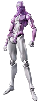 Jojo no Kimyou na Bouken - Ougon no Kaze - Moody Blues - Super Action Statue #57 - Re-release (Medicos Entertainment)ㅤ – Medicos Entertainment – ActionFigureBrasil — detalhe do produto