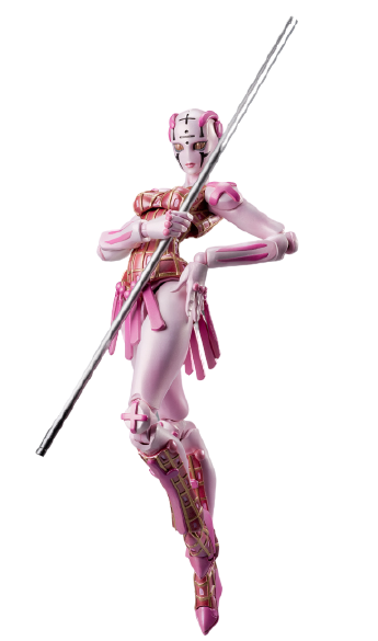 Jojo no Kimyou na Bouken - Ougon no Kaze - Notorious B.I.G. - Spice Girl - Super Action Statue #52 - 2021 Re-release (Medicos Entertainment)ㅤ – Medicos Entertainment – ActionFigureBrasil