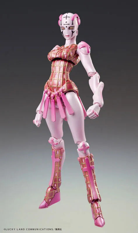 Jojo no Kimyou na Bouken - Ougon no Kaze - Notorious B.I.G. - Spice Girl - Super Action Statue #52 - 2021 Re-release (Medicos Entertainment)ㅤ – Medicos Entertainment – ActionFigureBrasil