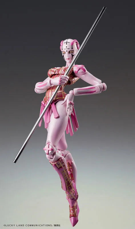 Jojo no Kimyou na Bouken - Ougon no Kaze - Notorious B.I.G. - Spice Girl - Super Action Statue #52 - 2021 Re-release (Medicos Entertainment)ㅤ – Medicos Entertainment – ActionFigureBrasil