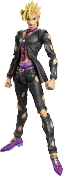 Jojo no Kimyou na Bouken - Ougon no Kaze - Pannacotta Fugo - Super Action Statue - Ver. Black - 2024 Re-release (Medicos Entertainment)ㅤ – Medicos Entertainment – ActionFigureBrasil