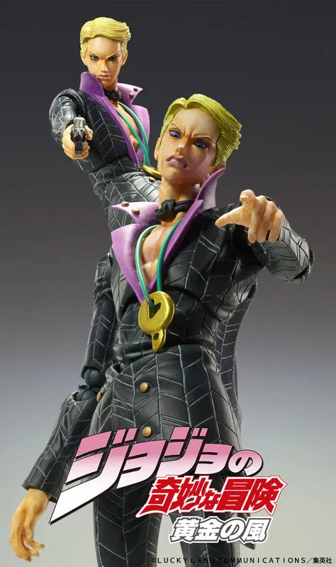 Jojo no Kimyou na Bouken - Ougon no Kaze - Prosciutto - Super Action Statue (Medicos Entertainment)ㅤ – Medicos Entertainment – ActionFigureBrasil