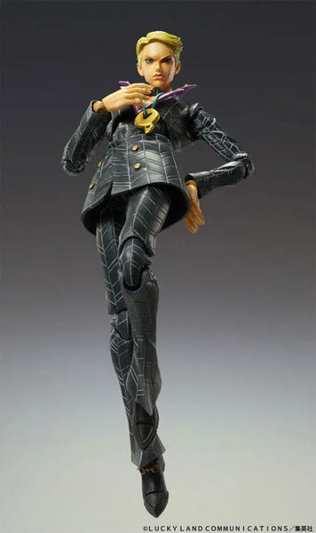 Jojo no Kimyou na Bouken - Ougon no Kaze - Prosciutto - Super Action Statue (Medicos Entertainment)ㅤ – Medicos Entertainment – ActionFigureBrasil — embalagem