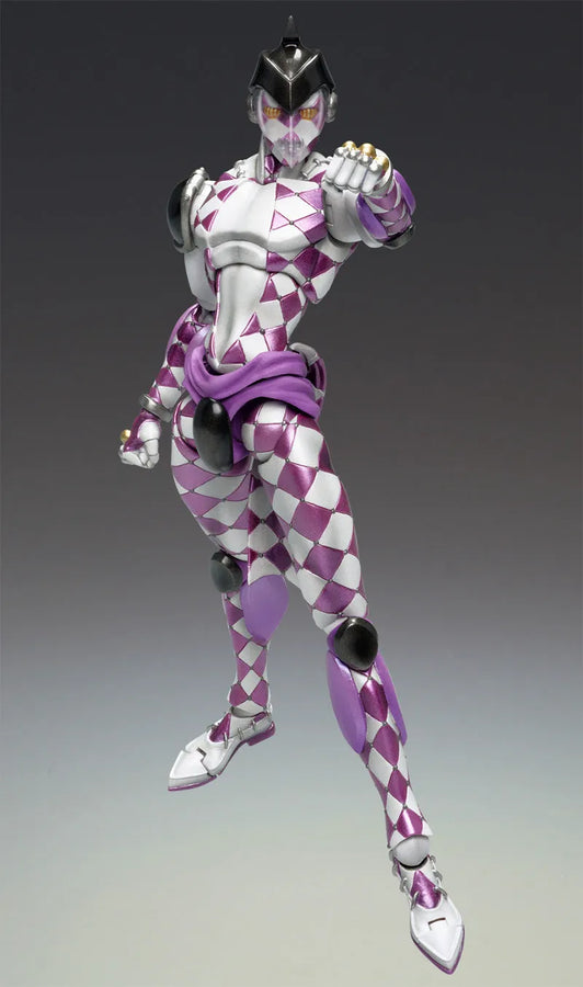 Jojo no Kimyou na Bouken - Ougon no Kaze - Purple Haze - Super Action Statue #47 - 2024 Re-release (Medicos Entertainment)ㅤ – Medicos Entertainment – ActionFigureBrasil