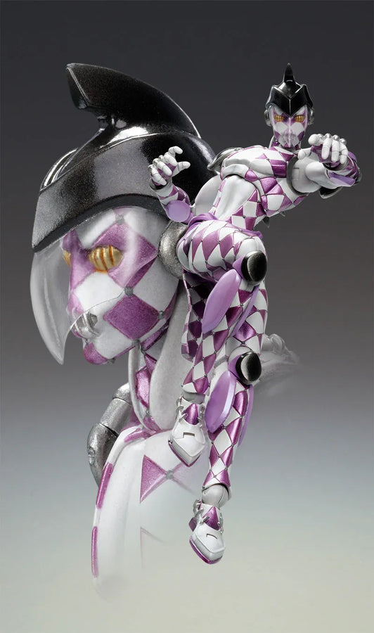Jojo no Kimyou na Bouken - Ougon no Kaze - Purple Haze - Super Action Statue #47 - 2024 Re-release (Medicos Entertainment)ㅤ – Medicos Entertainment – ActionFigureBrasil