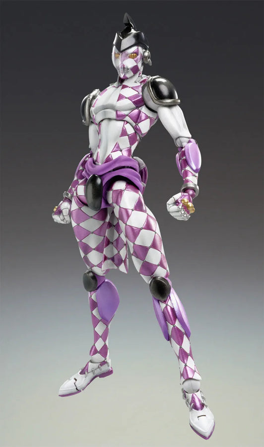 Jojo no Kimyou na Bouken - Ougon no Kaze - Purple Haze - Super Action Statue #47 - 2024 Re-release (Medicos Entertainment)ㅤ – Medicos Entertainment – ActionFigureBrasil