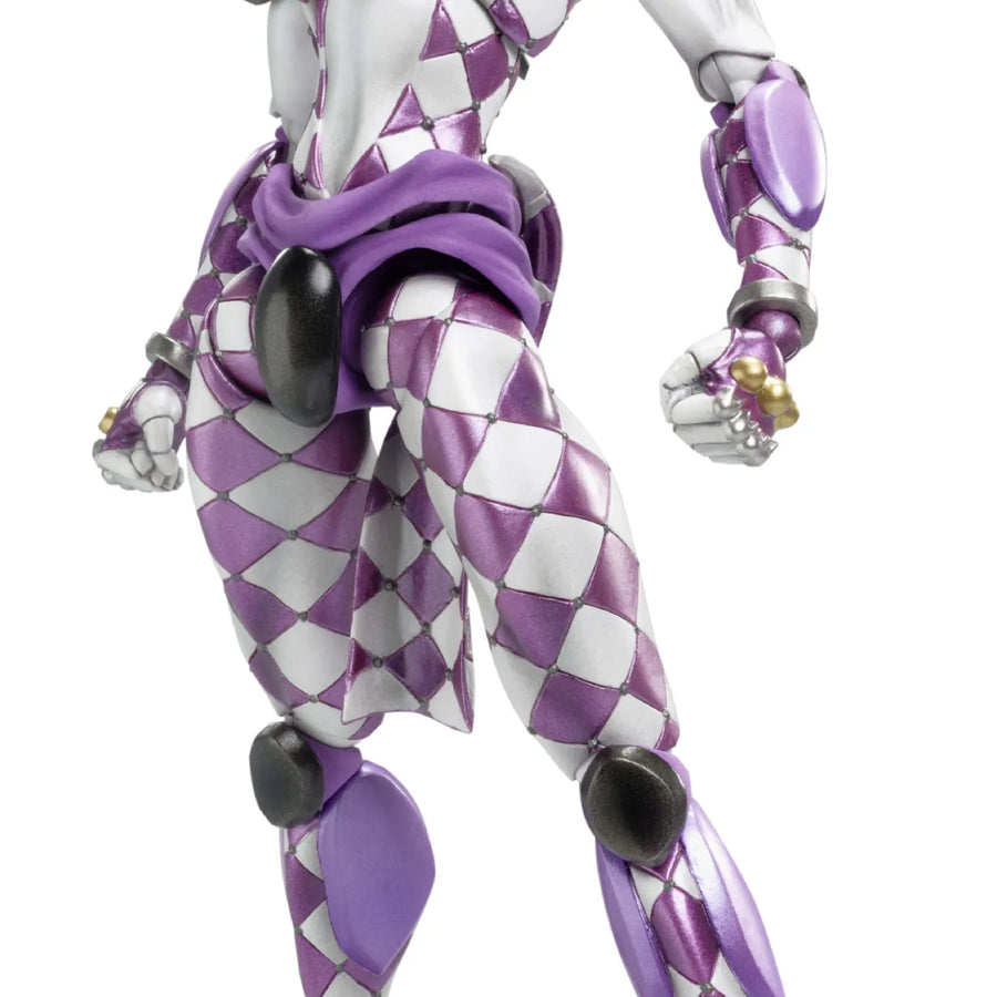 Jojo no Kimyou na Bouken - Ougon no Kaze - Purple Haze - Super Action Statue #47 (Medicos Entertainment)ㅤ – Medicos Entertainment – ActionFigureBrasil