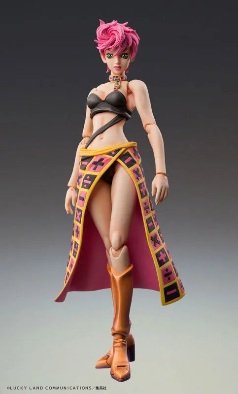 Jojo no Kimyou na Bouken - Ougon no Kaze - Trish Una - Super Action Statue #54 - 2021 Re-release (Medicos Entertainment)ㅤ – Medicos Entertainment – ActionFigureBrasil