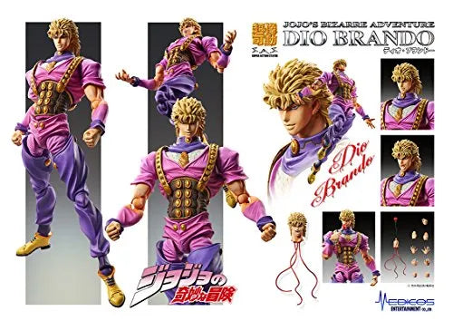 Jojo no Kimyou na Bouken - Phantom Blood - Dio Brando - Super Action Statue #75 (Medicos Entertainment)ㅤ – Medicos Entertainment – ActionFigureBrasil