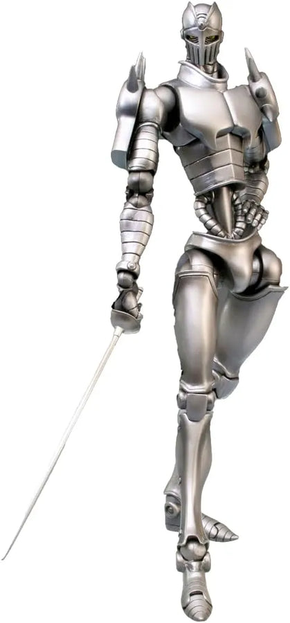 Jojo no Kimyou na Bouken - Stardust Crusaders - Anubis Shin - Silver Chariot - Super Action Statue#3 - 2024 Re-release (Medicos Entertainment)ㅤ – Medicos Entertainment – ActionFigureBrasil