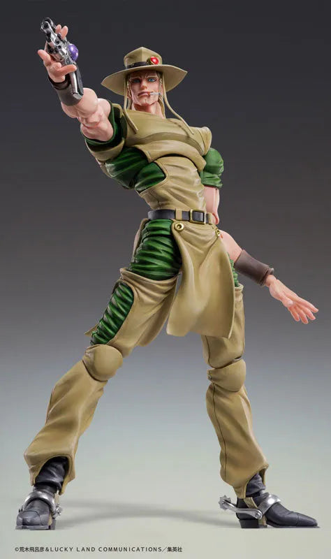 Jojo no Kimyou na Bouken - Stardust Crusaders - Emperor - Hol Horse - Super Action Statue (Medicos Entertainment)ㅤ – Medicos Entertainment – ActionFigureBrasil