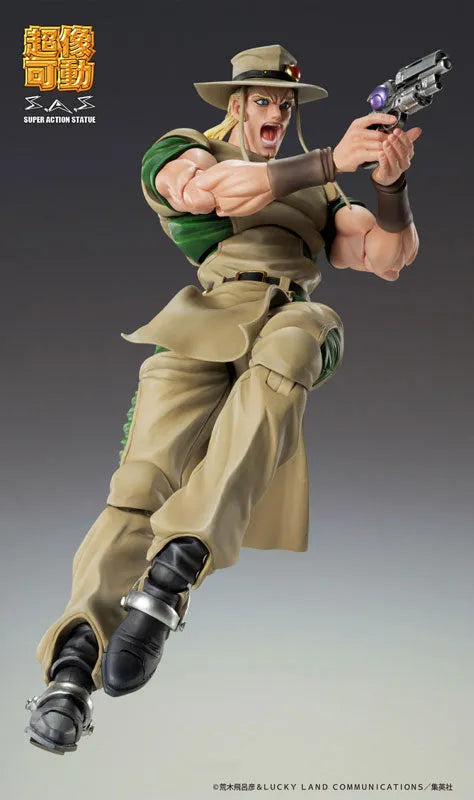 Jojo no Kimyou na Bouken - Stardust Crusaders - Emperor - Hol Horse - Super Action Statue (Medicos Entertainment)ㅤ – Medicos Entertainment – ActionFigureBrasil