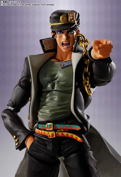 Jojo no Kimyou na Bouken - Stardust Crusaders - Kujo Jotaro - S.H.Figuarts (Bandai Spirits)ㅤ – Bandai Spirits – ActionFigureBrasil — com base expositora